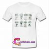 Garden Seeds Screen Kale Beet Tomatos T shirt