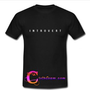 introvert t-shirt