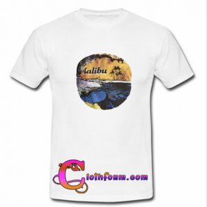 malibu beach t shirt