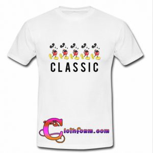 mickey mouse classic t shirt