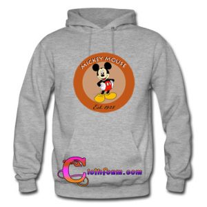 mickey mouse est 1928 hoodie