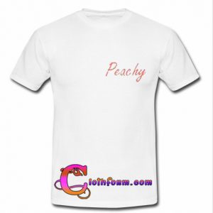 peachy tshirt