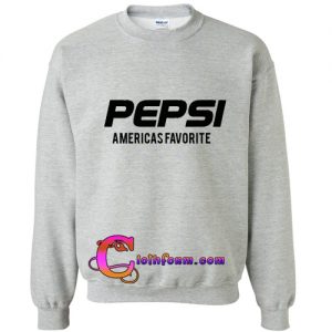 pepsi americas favorite sweatshirt