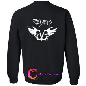 rebels sweatshirt back