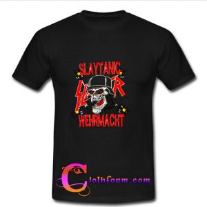 slayer slaytanic wehrmacht t shirt