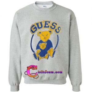 the bear sweatshirt