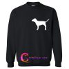 victoria's secret dog logo sweatshirt