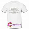 why do we talk about love t shirt