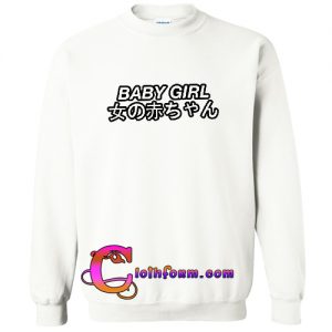 Baby Girl Japanese Sweatshirt