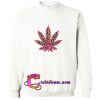 Cannabis Marijuana Leaf Sweatshirt