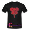 Elephant delta triangle sigma red theta shirt