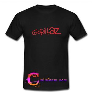 Gorillaz Graffiti Logo T-Shirt