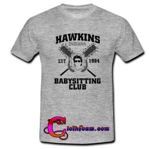 Hawkins indiana babysitting club T-shirt