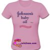 Johnson baby oil t shirt