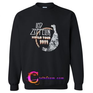 Led Zepplin World tour 1971 Sweatshirt