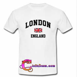 London England Flag t shirt