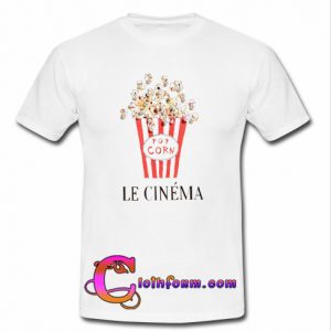 Popcorn Le Cinema T-Shirt