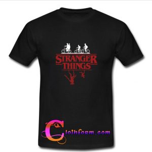 Stranger Things Bike Rides t shirt