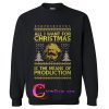 all i want for christmas is the means of production sweatshirt