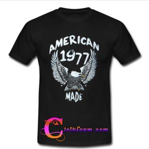 american 1977 made t shirt