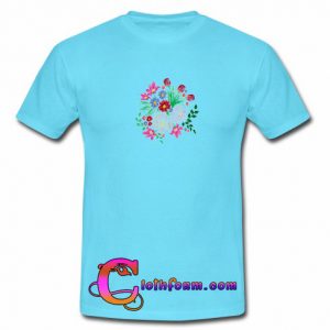 beautiful flowers t shirt