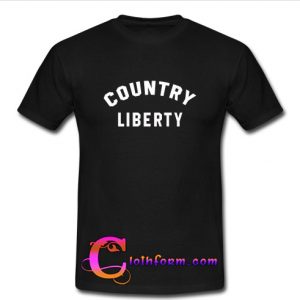 country liberty t shirt