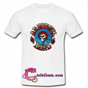 grateful dead rose t shirt