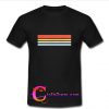 line rainbow t shirt