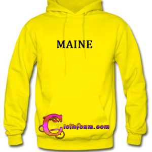 maine hoodie