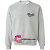 pink victoria pocket sweatshirt