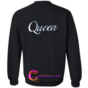 queen sweatshirt back