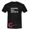 school kills artists t shirt