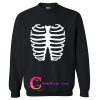 skeleton halloween sweatshirt