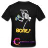 Bones Skate Skeleton t shirt back