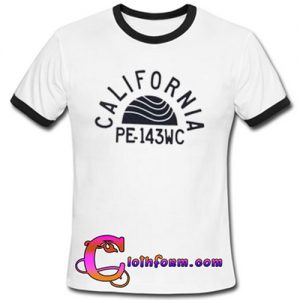 California PE 143WC Ring t shirt