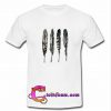 Cute feather t shirt