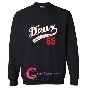 Deux Athlete De La Plage Sweatshirt