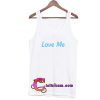 Love Me Font tanktop