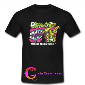 MTV Melting Monster of Rock Logo t shirt