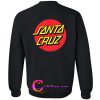 Santa Cruz sweatshirt back