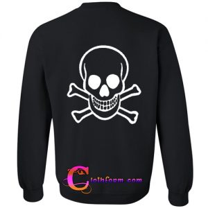 Skull And Crossbones sweatshirt back