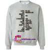 Stranger Things Cast Names Sweatshirt