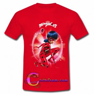 ZAG Heroez Red Miraculous t shirt