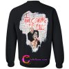 bill by warren lotas i am coming for you sweatshirt back