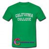 california college t shirt