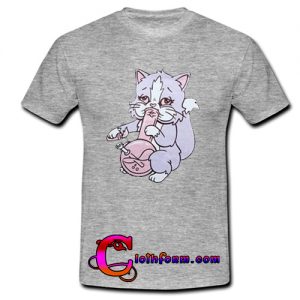 cat kitty pot t shirt