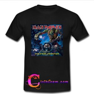 iron maiden the final frontier t shirt