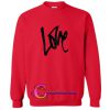 love sweatshirt