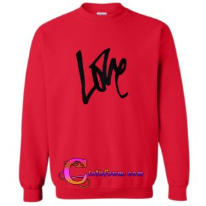 love sweatshirt