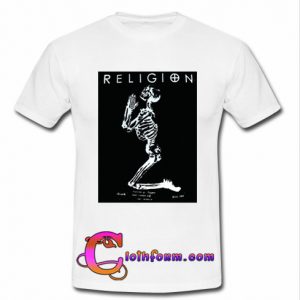 religion praying skeleton shirt